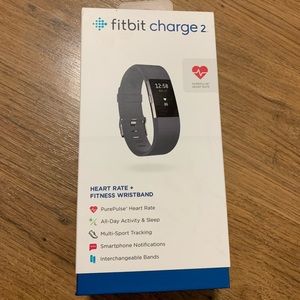 Fitbit charge 2 with extra blue band